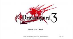 Drakengard 3 Title Screen